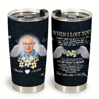 Angel Wings Flower Mother When I Lost You - Personalized Photo Blanket - Memorial Gift For Mom 7_c3e086b1-8b1d-4e96-9a22-4f1a23d482c9.png