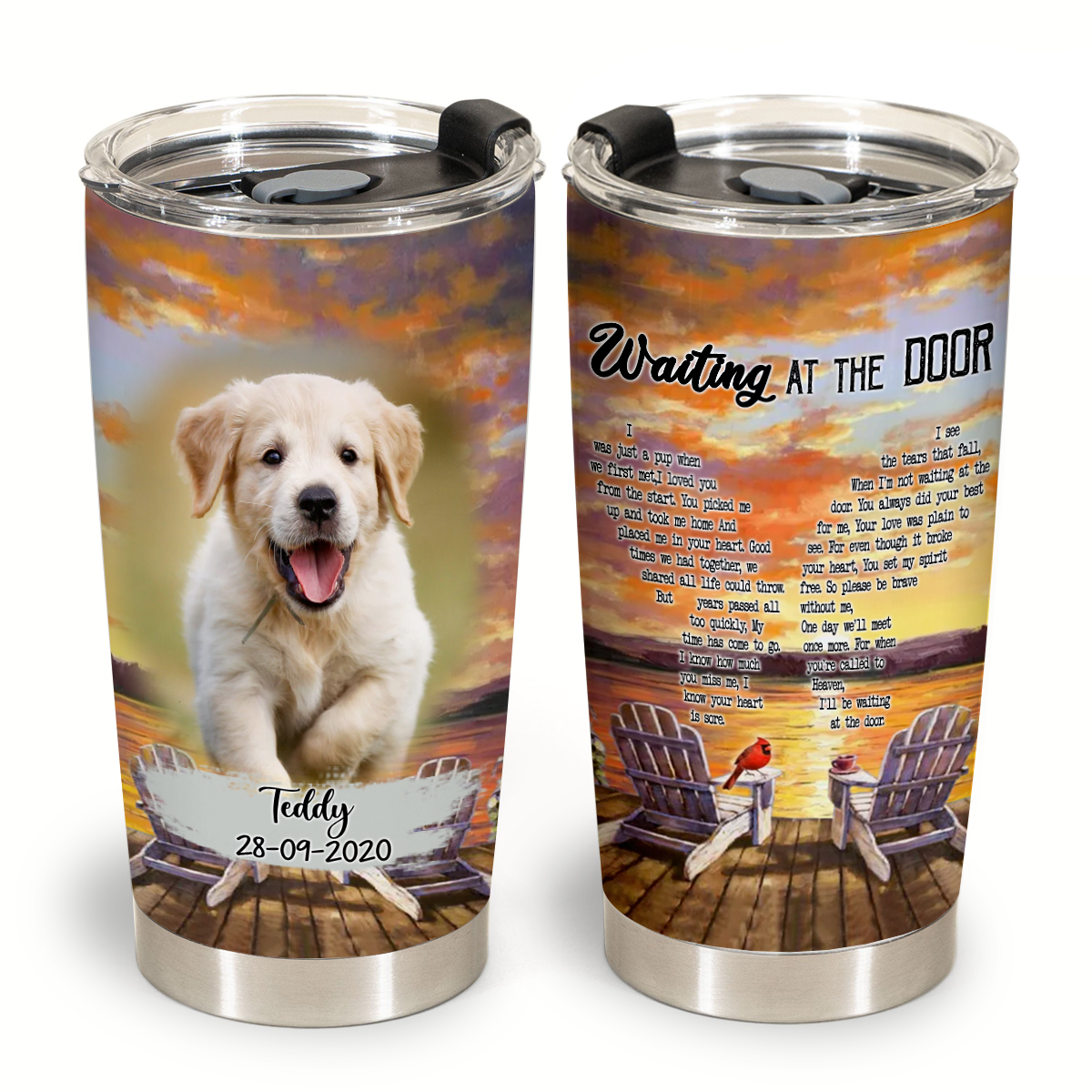 Personalized Dog Memorial Blanket - I Was Just A Pup When We First Met - Dog Memorial Gift For Him 7_c43047bd-6145-4c3c-8cb3-36414d8ad202.png