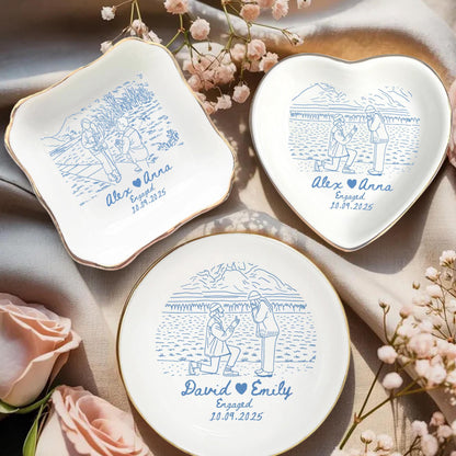 Personalized Couple Portrait Ring Dish, Engagement Gift, Wedding Gift For Bride, Handmade Custom Photo Ring Dish, Custom Photo Jewelry Tray 7_c813fb6b-db02-4cf0-bc5b-e004f843ae88.jpg