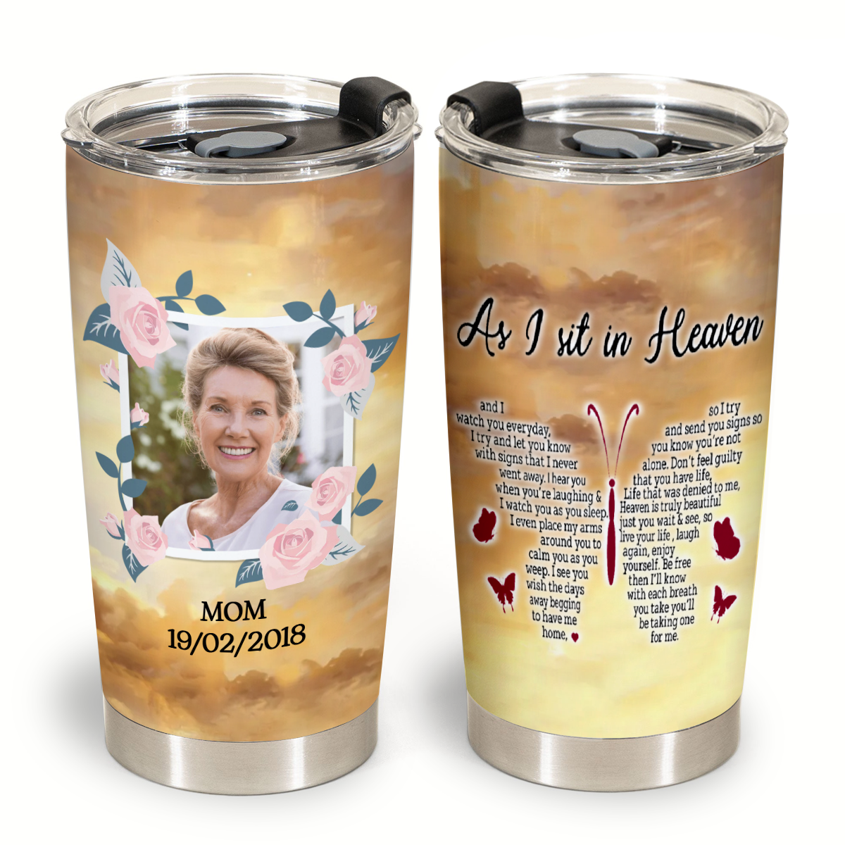 As I Sit In Heaven Custom Photo Blanket Memorial 7_ec877a15-1b45-4737-9bbb-b43949ecab57.png