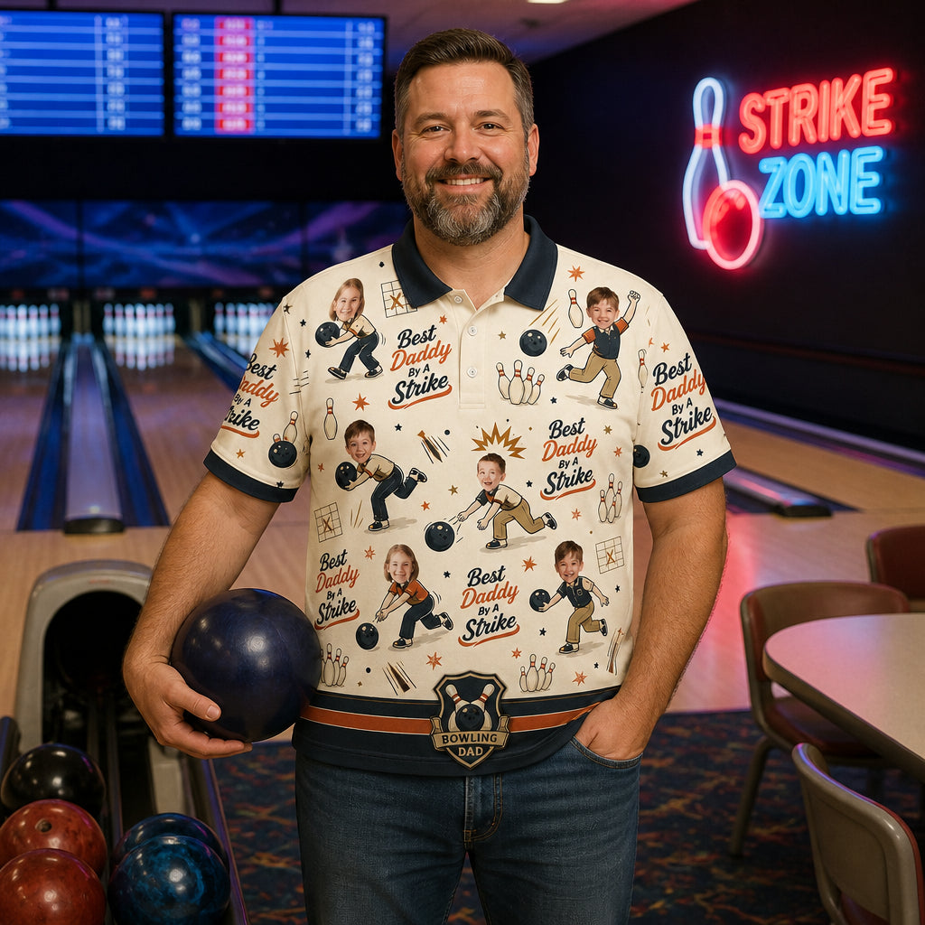 Best Daddy By A Strike (Bowling) - Lifestyle 2