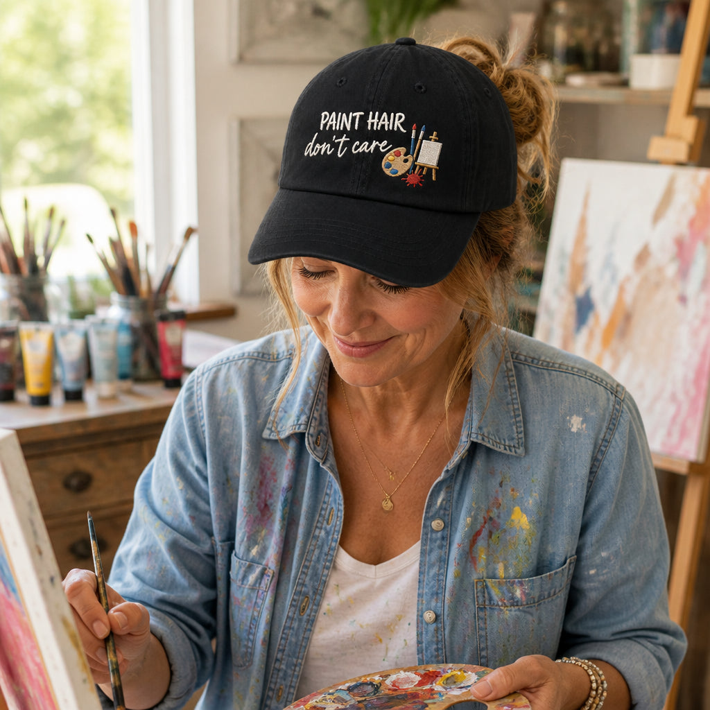 Paint Hair Dont Care Cap - Lifestyle 1