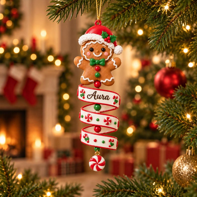 Christmas Snowman Spiral Ornament, Custom Name Snowman Acrylic Ornament, Christmas Tree Decor, Santa Snowman, 2026 Christmas Keepsake, Gift For Kid 7b7df673-e176-460d-98bd-f593893ceb67-ui100.jpg