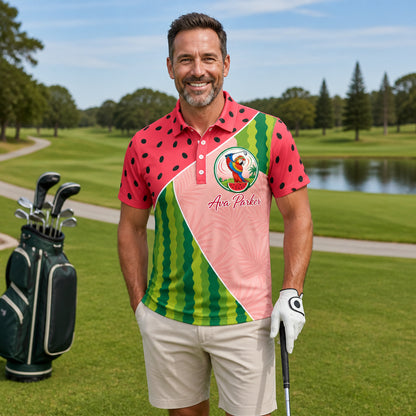Watermelon Parrot Golf Team – AOP Polo (Personalized Name + Team) - Personalized Polo shirt - All over printed 7be104a8-134b-4384-8381-abfd9edd81eb.jpg