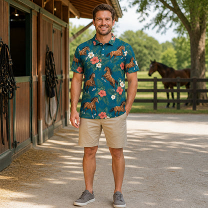 Tropical Horses AOP Polo - Polo shirt - All over printed 7bf7dc29-51f8-4e16-9637-f087ef956f0b.jpg