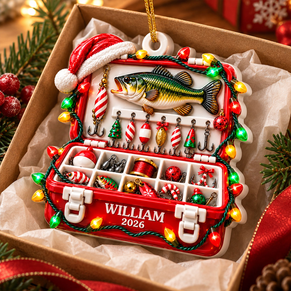Fishing Tackle Box 3D Ornament For Fisherman, Dad Fishing Man Gifts - Personalized Ornament - Real 3D Raised Ornament 7c0a92bf-95d6-430f-891b-3403dfaa3fff-5.jpg