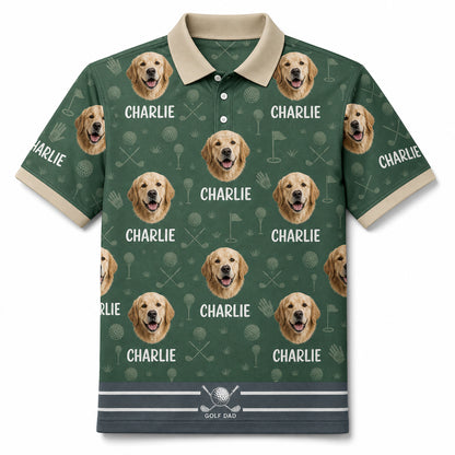 Golf Dad Photo Polo - Hero
