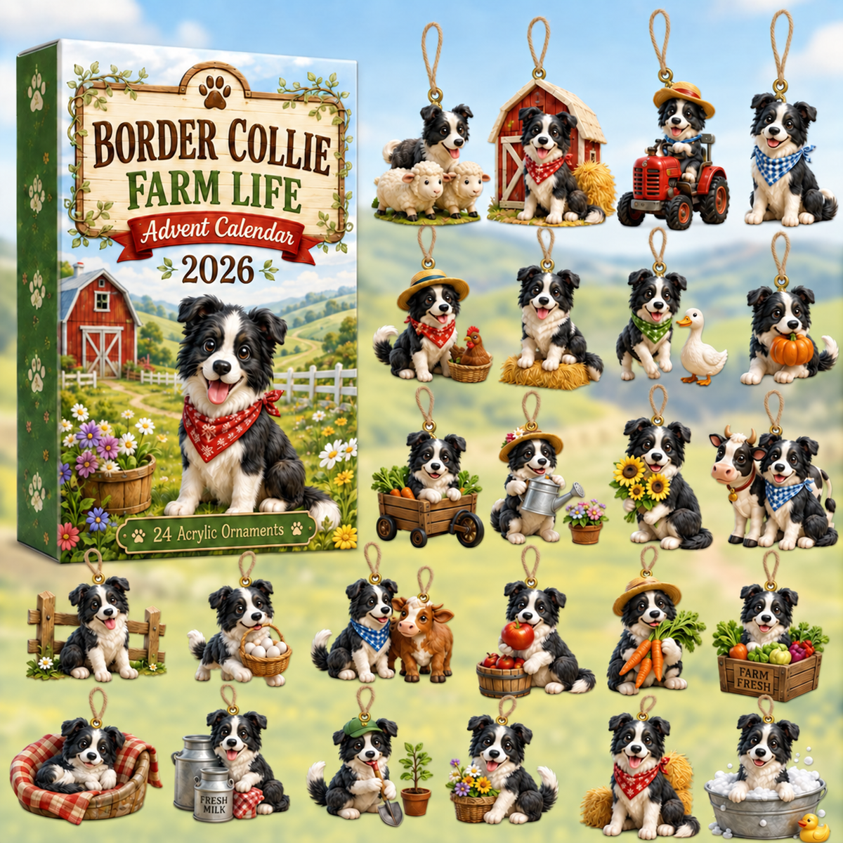 Border Collie Farm Life Advent Calendar 2026 - 24-Day Festive Countdown, Acrylic Charms Blind Box - Gift For Border Collie Lovers 7c7b9c00-b5d2-4fa6-8feb-bc3a6d866f75-border-collie-box-charms.png