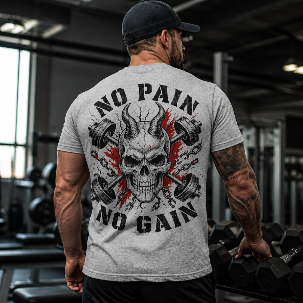 No Pain No Gain Skull Barbell Tee - T-Shirt - All over printed 7ccb303f-5614-42a9-b7c5-aba608219864.jpg