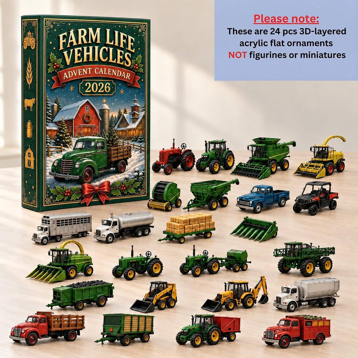 Farm Vehicle Advent Calendar 2026, 24 Acrylic Ornaments Tractors and Trucks, Christmas Countdown Gift 7cd870b9-0aba-421c-84dd-9c6b8d4f07cb-t-i-xu-ng-59-.png