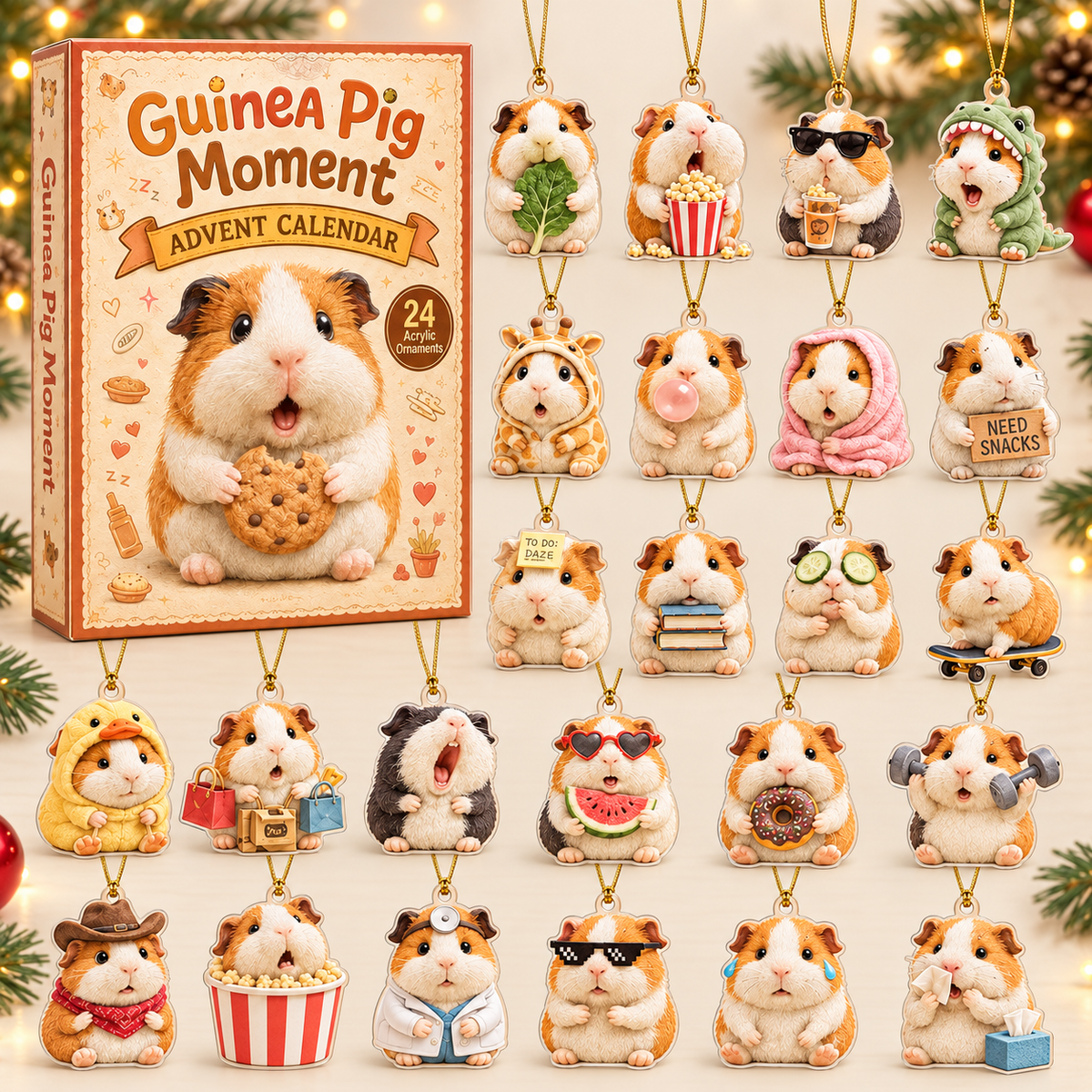Guinea Pig Moment Advent Calendar 2026 - 24-Day Festive Countdown, Acrylic Charms Blind Box - Gift For Guinea Pig Lovers 7cfe37f7-3cd5-484e-96c8-bf7cdd77896b-guinea-box-charms.png