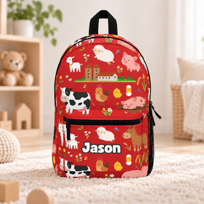 Personalized Farm Animal Backpack: Barnyard Knapsack, Zoology Lover Gift For Son, Daughter, Kid 7d8ff4bd-1979-48b1-a712-320e080cefcd-g5.png