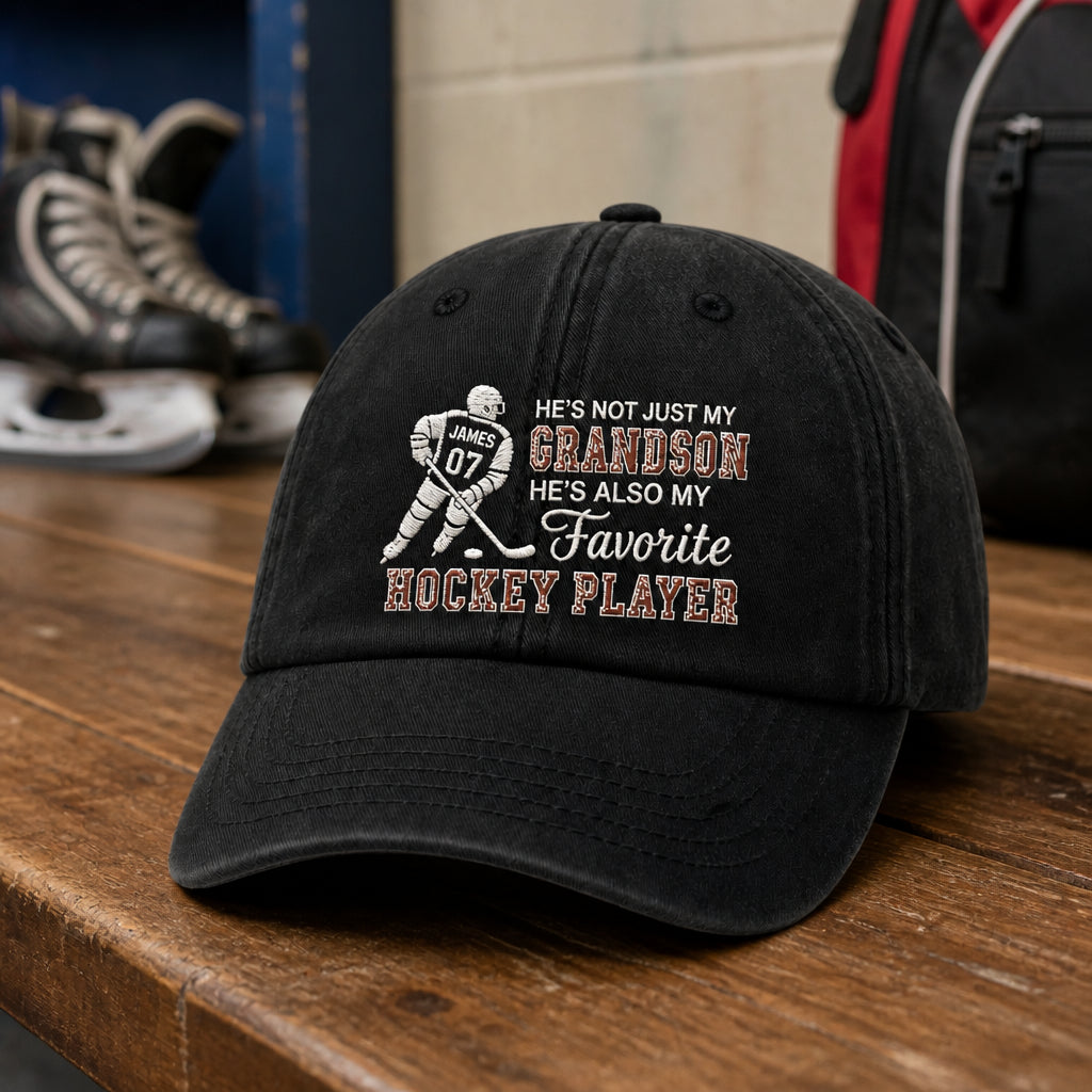 Favorite Grandson Hockey Player - How to customize