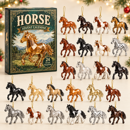 Noble Horse Advent Calendar 2026 - 24-Day Festive Countdown, Acrylic Charms Blind Box - Gift For Horse Lovers 7e83d1af-6144-45b9-a076-aed2a2f54e37-horse-box-charms.png