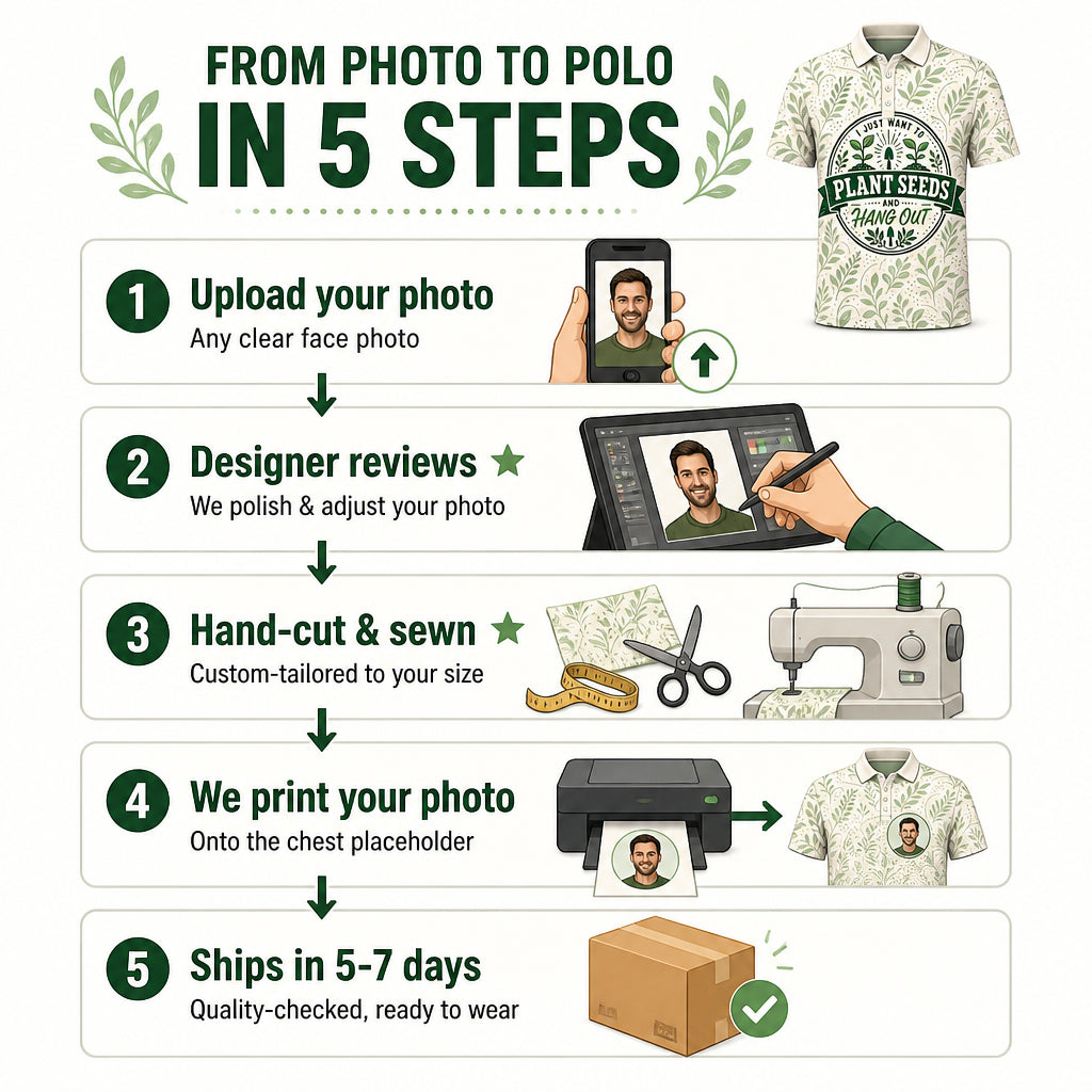 Plant Seeds And Hang Out Crest Polo - Polo shirt - All over printed 7ea2690a-5ef3-436b-9b60-fa46c5a688d6.jpg