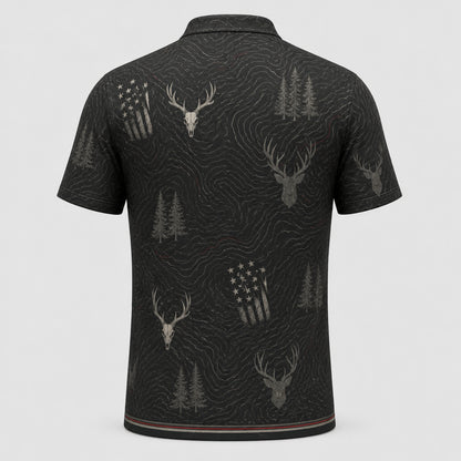 Antler Crest Flag Hunter AOP Polo - Polo shirt - All over printed 7eb5a56a-aca1-46f9-83d4-a1d2046fb919.jpg