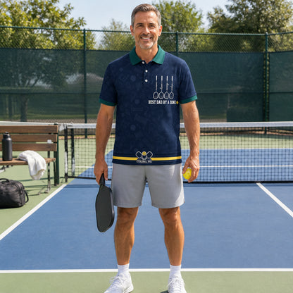 Pickleball Dad Polo - Lifestyle 1