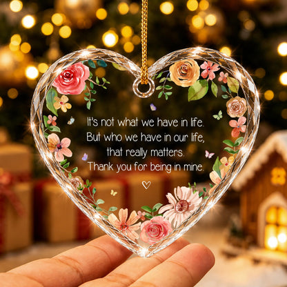 Personalized Wildflower Friendship Ornament: Best Friend Gift, Thank You Gift For Friend, Wildflower BFF Glass Keepsake 7f288941-bf32-44c5-a81b-778d943df551-4.jpg