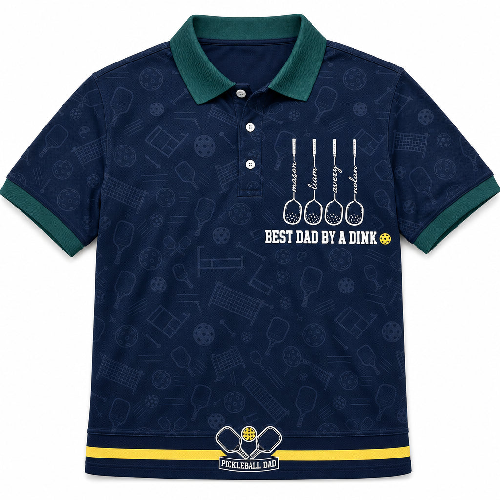 Pickleball Dad Polo - Hero