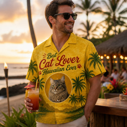 Cat Lover Hawaiian - Lifestyle 2