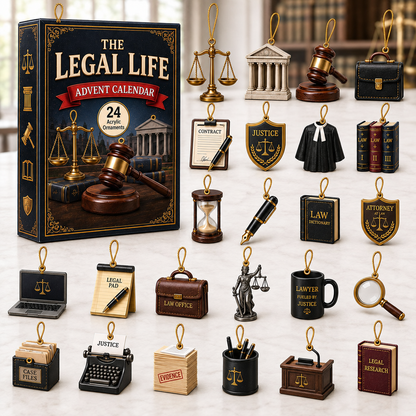The Legal Life Advent Calendar 2026 - 24-Day Festive Countdown, Acrylic Charms Blind Box - Gift For Job Lovers 7fd73ef4-0782-4a8c-ae78-800b07e60845-legal-box-charms.png