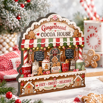 Hot Cocoa Coffee Bar Christmas Sign, Gingerbread Hot Cocoa Bar Decor, Christmas Kitchen Sign, Cozy Holiday Coffee Station, Gingerbread Decor 8030c270-5877-4bce-8cb0-41b25be98a0d-4.jpg