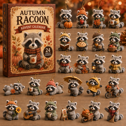 Autumn Raccoon Life Advent Calendar 2026 - 24-Day Festive Countdown, Acrylic Charms Blind Box - Gift For Raccoon Lovers 804e78bd-3524-42ab-aa79-6a0b10fda2c7-racoon-box-charms.png