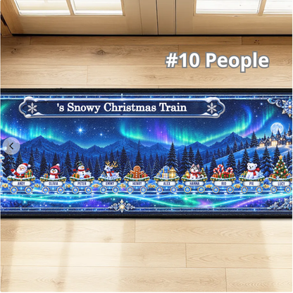 Grandma Snowy Christmas Train - Personalized Runner Rug 8079dabc-74a9-4c05-82bc-e529993b6f7a-10.png