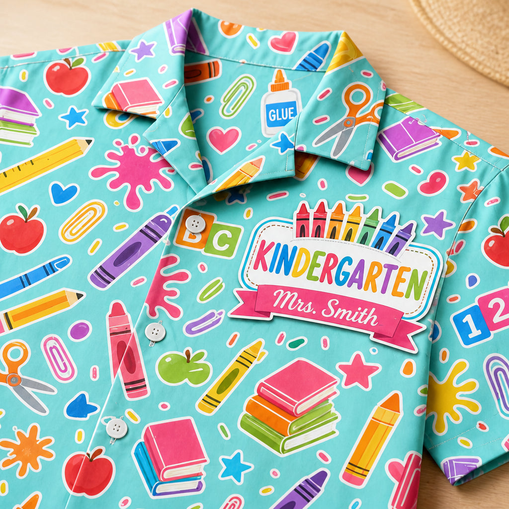 Kindergarten Teacher Name Kids Hawaiian Shirt - AOP - Personalized Hawaiian Kids Shirt - AOP 8106f7a3-ba18-4cd9-8611-41b6d1f833b7.jpg