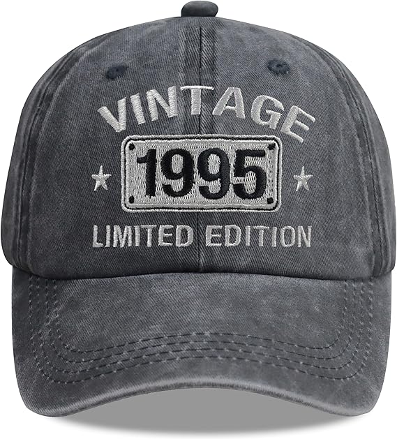 Vintage 2005 1995 1985 1975 1965 1955 1945 1935 1925 Limited Edition Embroidered Adjustable Baseball Cap 811CplP5wqL._AC_SX569.jpg