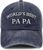 World's Best Paw Paw Papa Uncle Hat for Grandpa Dad Men, Funny Adjustable Cotton Embroidered Grandfather Father Baseball Cap 81VMBmpVCzL._AC_SX522.jpg