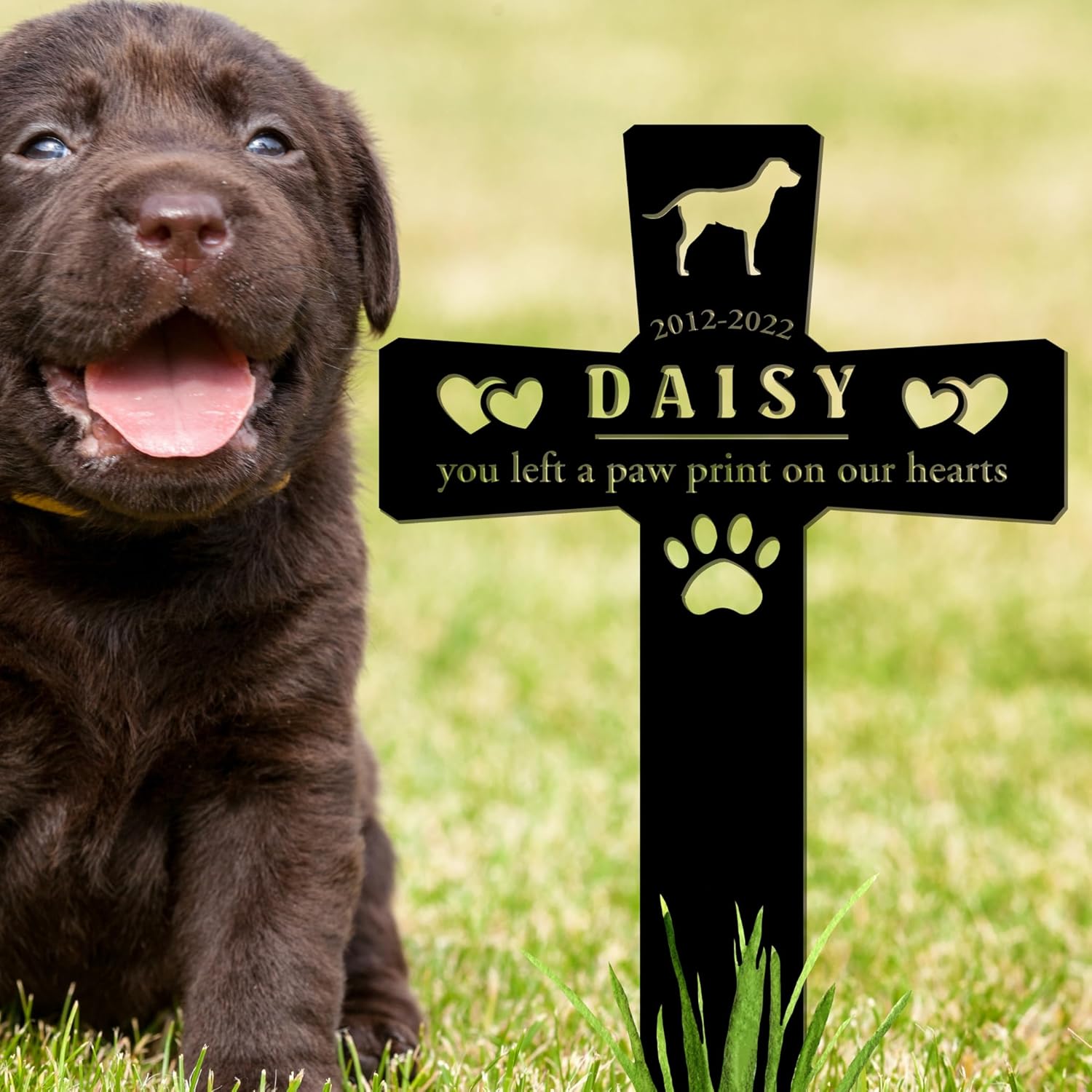Personalized Pet Grave Markers Dog, Pet Headstones for Dogs for Lost Dog Sympathy Gift, Waterproof Dog Grave Markers Outdoor, Dog Tombstones for Graves Outdoor, Garden Dog Cross for Grave 81hHPY-ieOL._AC_SL1500_724318ee-b2d8-4f64-a613-72da929078ee.jpg