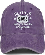 Retirement Gifts for Men Women 2025 Retired Hat Gift Ideas Embroidered Baseball Cap 81ljM63fNHL._AC_SX569.jpg