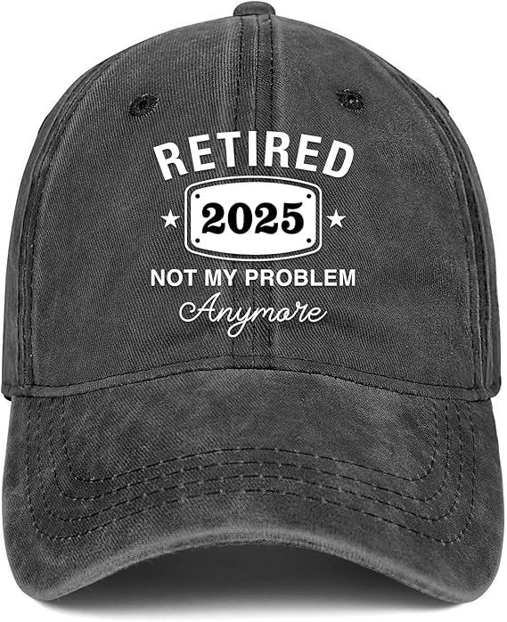 Retirement Gifts for Men Women 2025 Retired Hat Gift Ideas Embroidered Baseball Cap 81um2ADl42L._AC_SX569.jpg