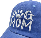 Women's Embroidered Dog Mom Hat Adjustable Denim Baseball Cap 81z8RrLbYlL._AC_SX569.jpg