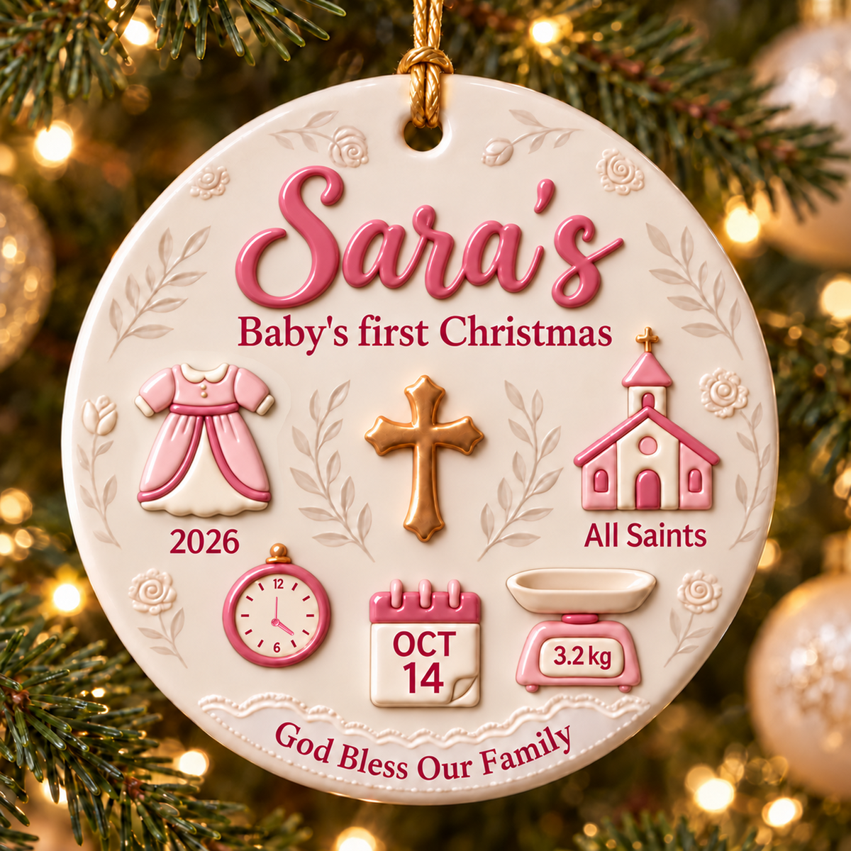 Baby First Christmas - Christening 3D Relief Ceramic Ornament, Baptism Keepsake - Real 3D Raised Ornament 82776cb9-1b9c-4c07-96fb-95e89dabbf10-1-4-.png
