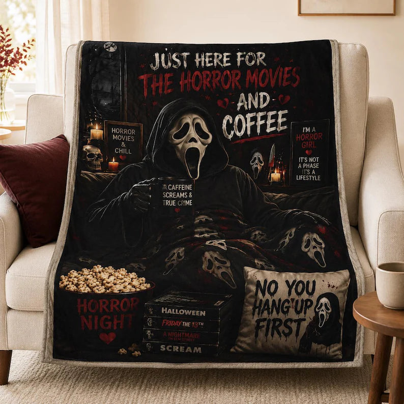 Horror Film Night Blanket, Soft Sherpa Throw for Scary Movie Fans, Halloween Bedroom Decor, Thriller Lover Gift 828aad79-a18a-480a-a927-73f80f7f2873-l2.webp