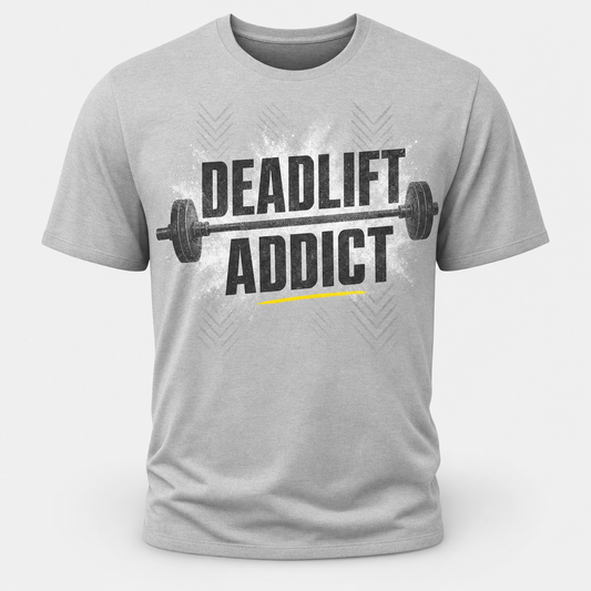 Deadlift Addict Chalk-Bar Tee - T-Shirt - All over printed 831eb095-e571-4dd2-8d34-d551bd18305e.png