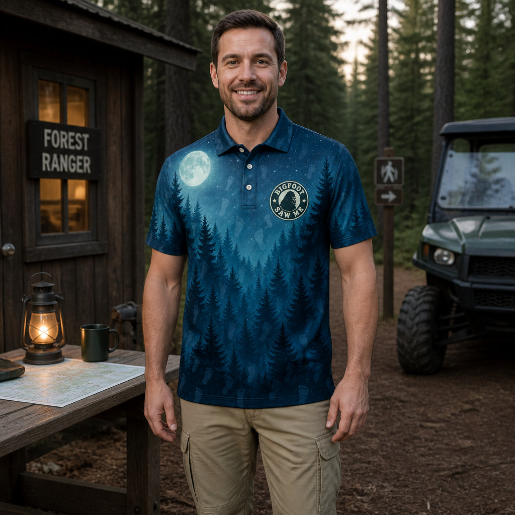 Bigfoot Saw Me Night Forest AOP Polo - Polo shirt - All over printed 83240864-ac68-417d-8fe7-0b81850fb142.jpg