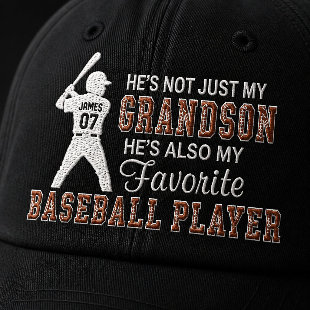Favorite Grandson Baseball Player - How it is made