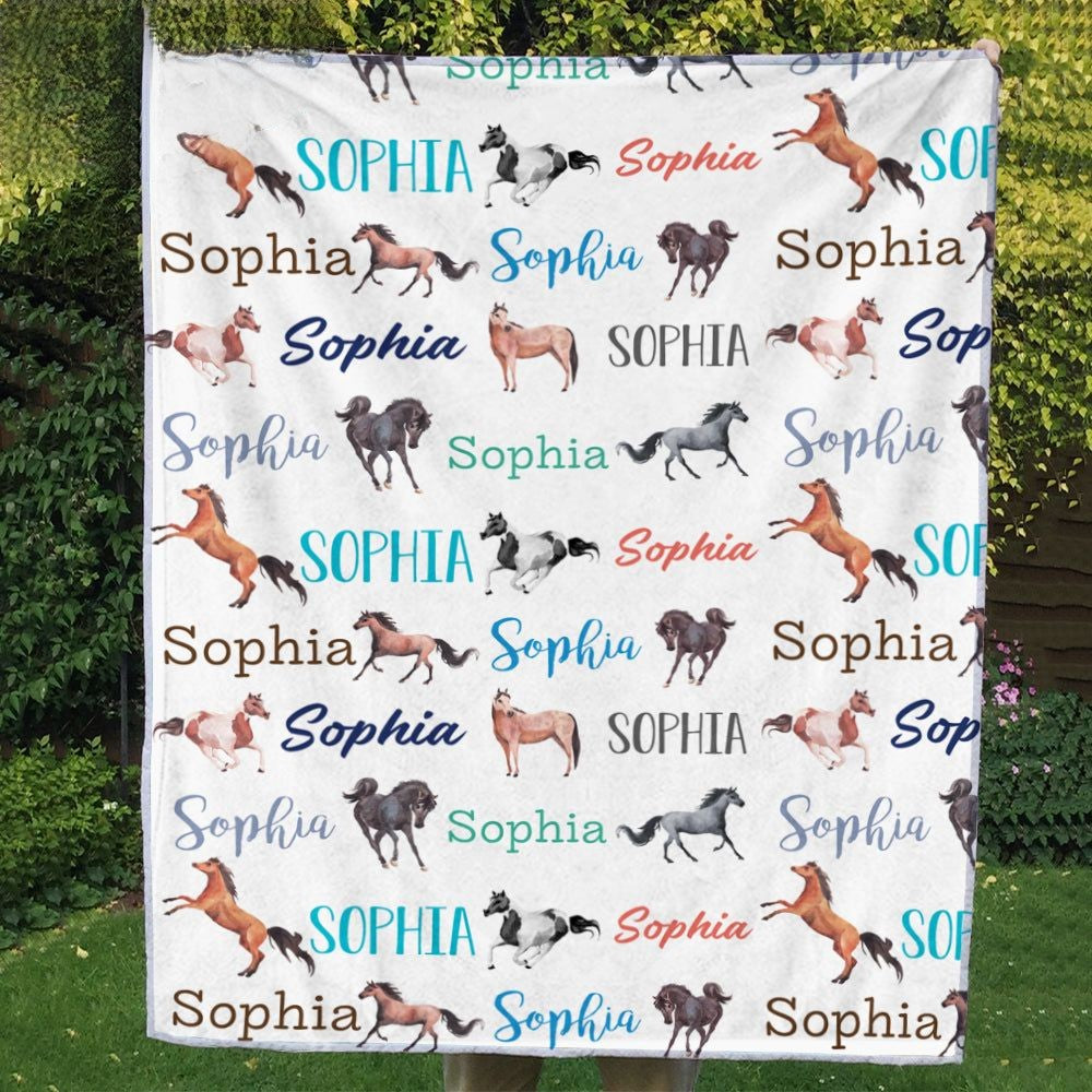 Custom Name Beautiful Horses World Personalized Blanket Horses Lovers 83b33fb3-ef18-4c14-924b-c8e57ec5dcd0.jpg