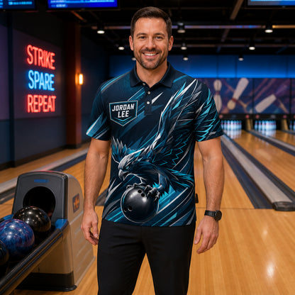Personalized Bowling Team AOP Polo – Falcon & Ball - Personalized Polo shirt - All over printed 847bfda0-07c0-4da3-885c-22bb7da2a08a.jpg