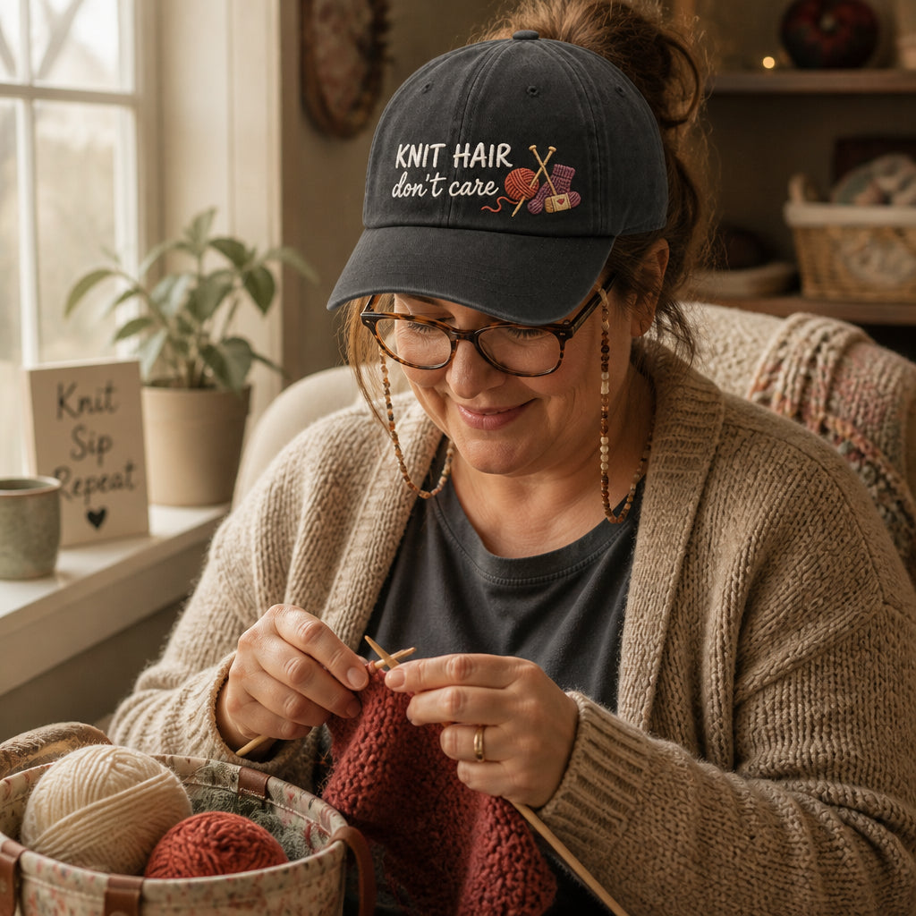 Knit Hair Dont Care Cap - Lifestyle 1