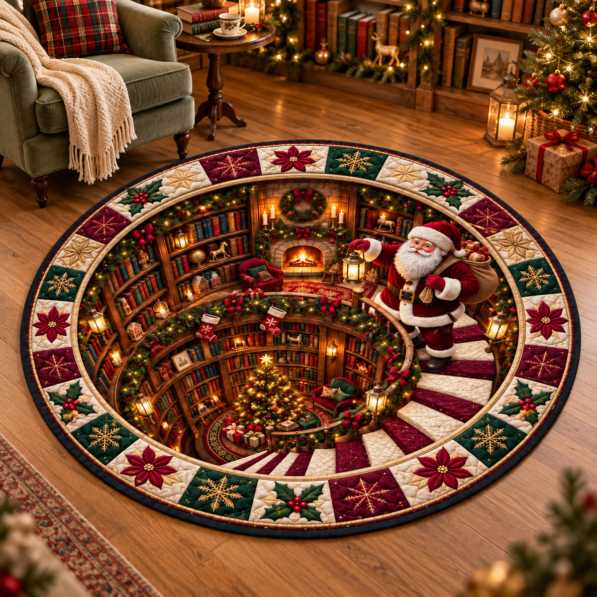 Christmas Wonderland - Personalized Quilted Mat - Christmas 85843c37-3eb3-490e-8fc6-0c3bc41645f2-banner-1.png