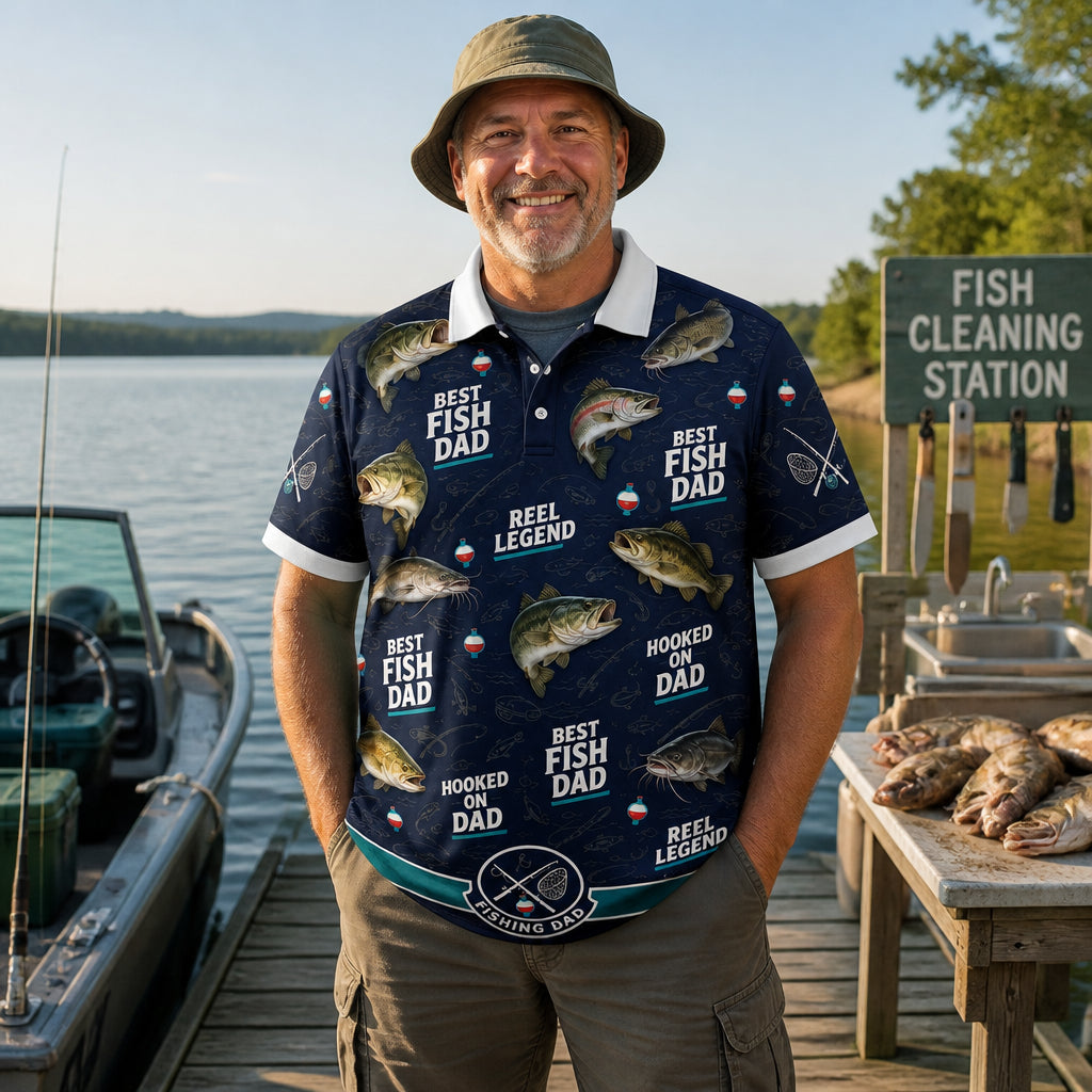 Best Fish Dad (Angler) - Lifestyle 2