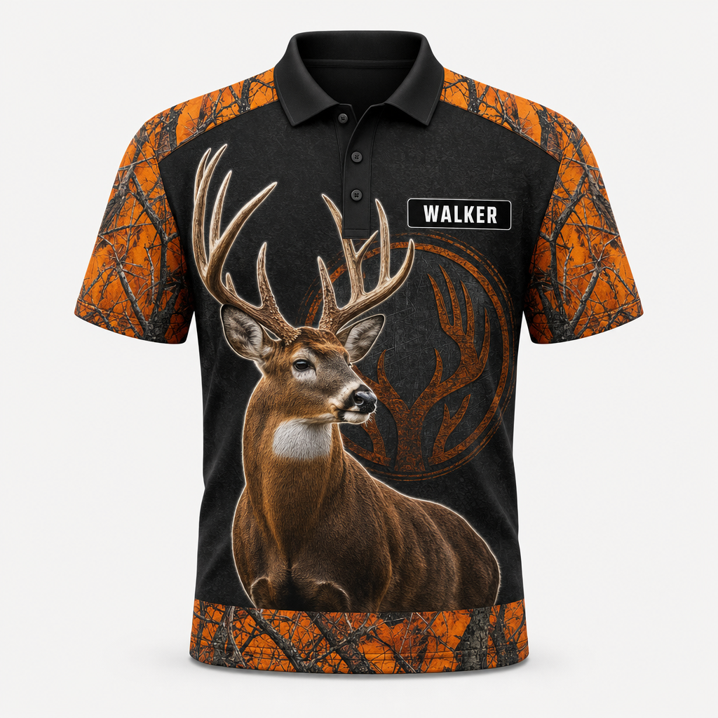 Personalized Deer Hunter Blaze Camo AOP Polo - Personalized Polo shirt - All over printed 86521a42-a561-4228-91b2-36dd91fba539.png