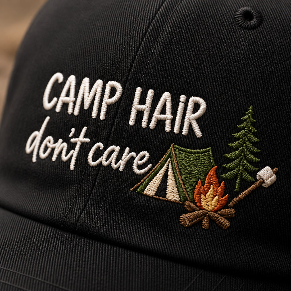 Camp Hair Dont Care Cap - How it is made