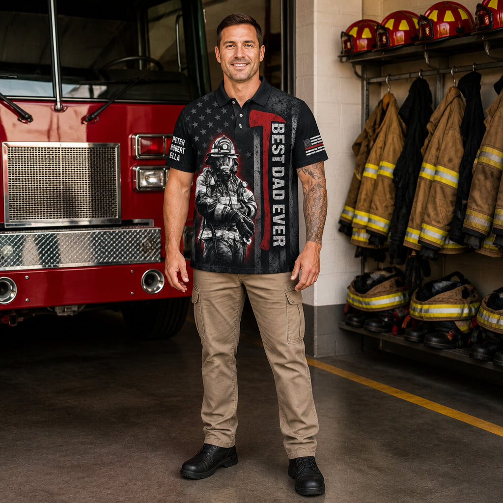 Best Dad Ever Firefighter AOP Polo with Kids' Names - Personalized Polo shirt - All over printed 8718251b-09fd-45c2-8a77-7d284e626990.jpg