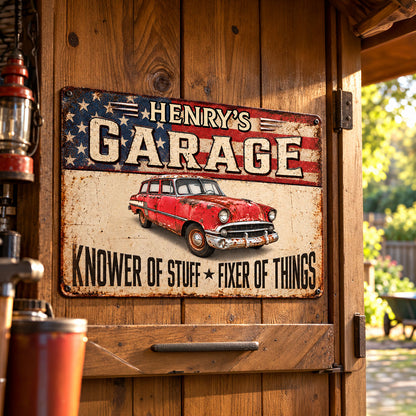 Custom Home Decor Metal Sign - Personalized Birthday Gifts For Men, Man Cave, Dad, Grandpa - Garage Life Forever 87204df5-a7bb-4c99-a176-cfce5d774945-5-1-.jpg
