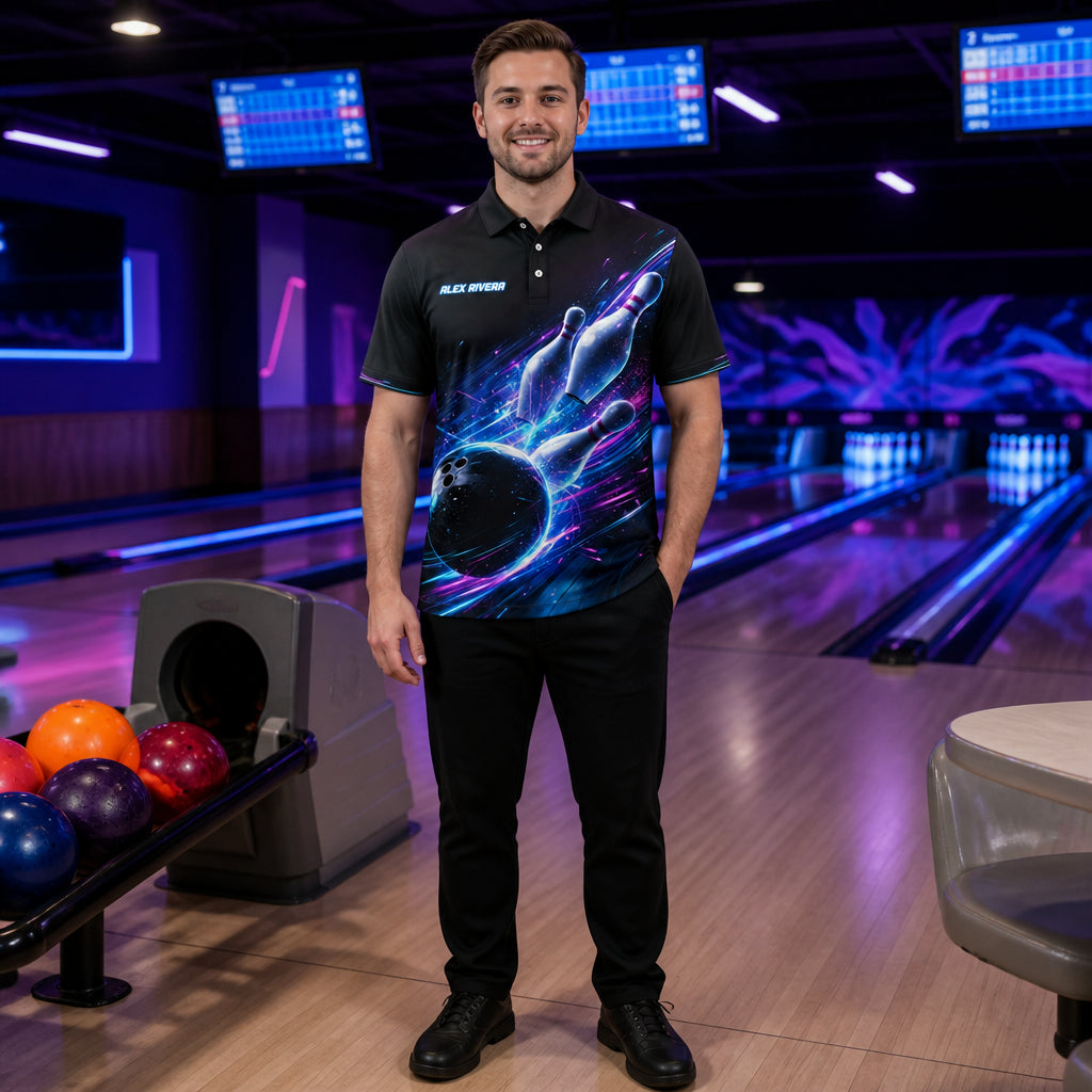 Neon Strike Personalized Bowling Team AOP Polo - Personalized Polo shirt - All over printed 873a424d-ae3a-479a-94b0-8004908b35b7.jpg